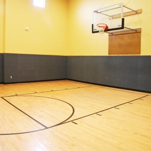 Indoor Basketball court at Block 24