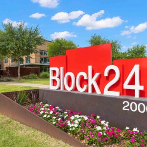 block 24 front sign
