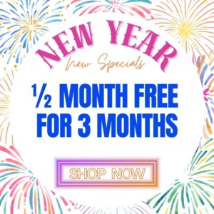 1/2 month free for 3 months